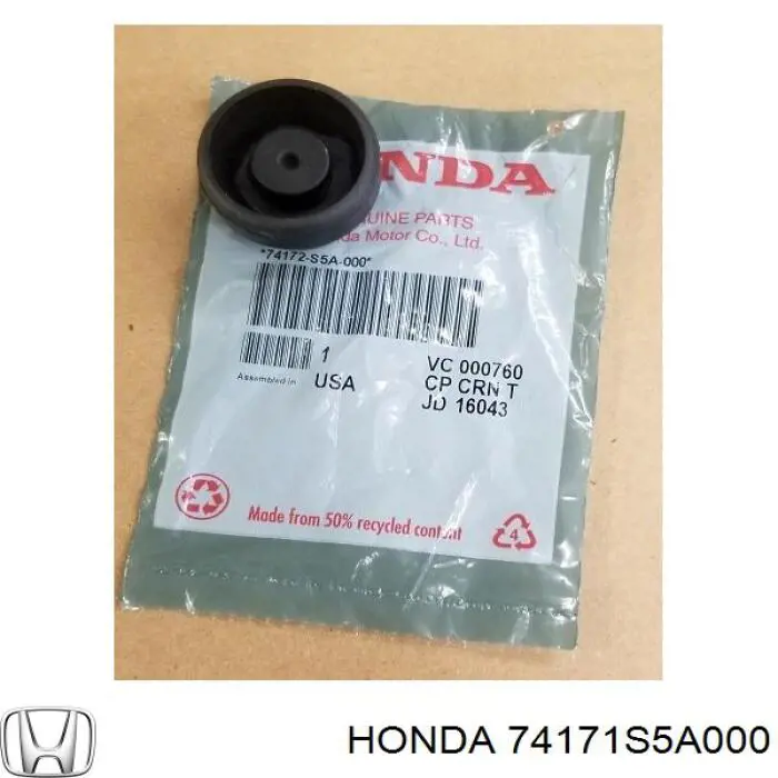  Honda 74171S5A000 preço, a partir de  