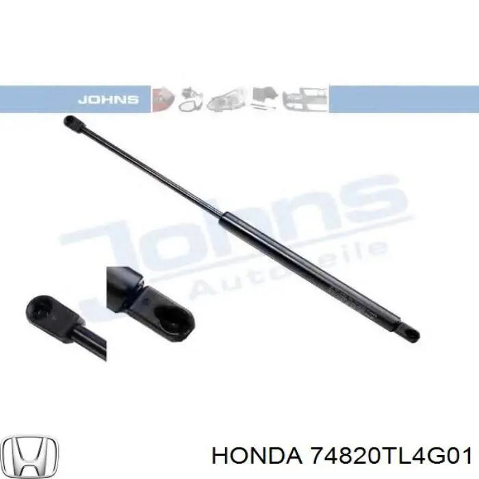 Amortecedor de tampa de porta-malas (de 3ª/5ª porta traseira) Honda 74820TL4G01 preço, a partir de 15,44 USD