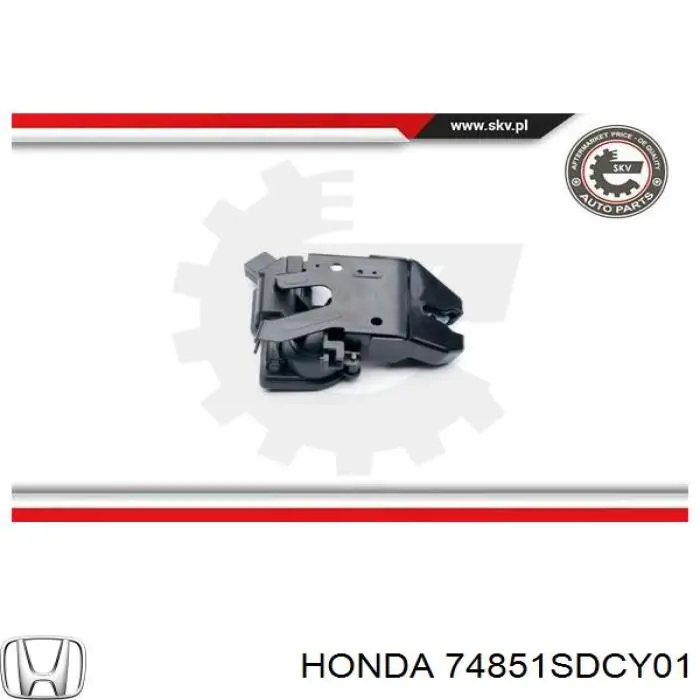 Fecho de tampa de porta-malas (de 3ª/5ª porta traseira) Honda 74851SDCY01 preço, a partir de 32,65 USD