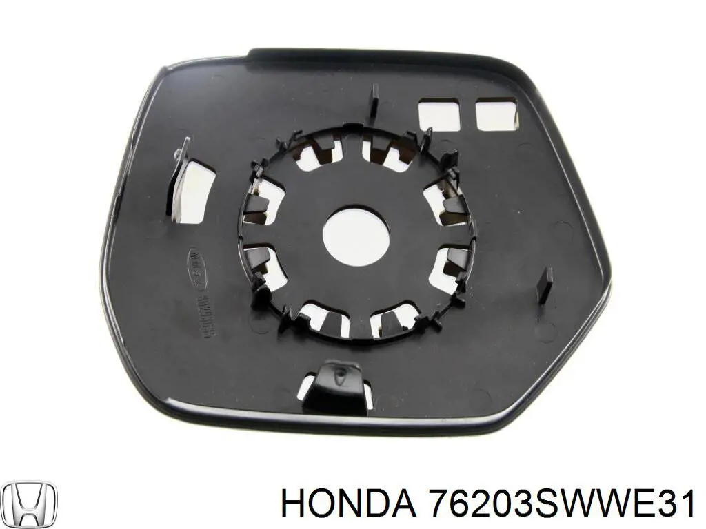 Compre 76203SWWE31 Honda Elemento espelhado do espelho de retrovisão direito