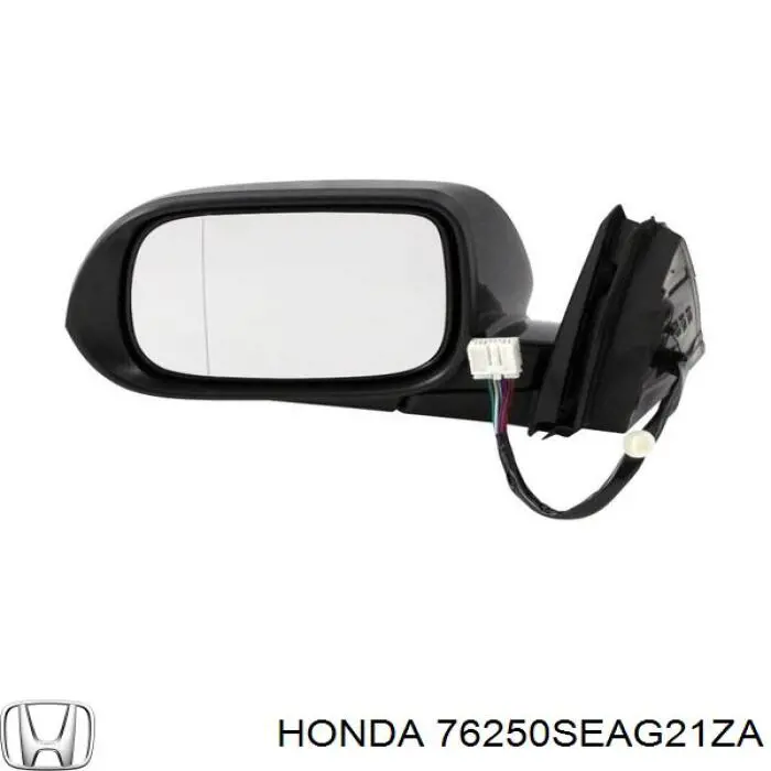 Compre 76250SEAG21ZA Honda Espelho de retrovisão esquerdo