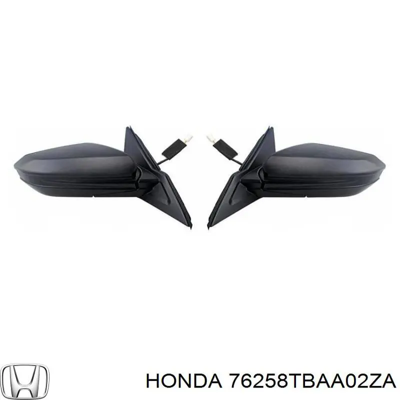 Espelho de retrovisão esquerdo Honda 76258TBAA02ZA preço, a partir de 124,58 USD