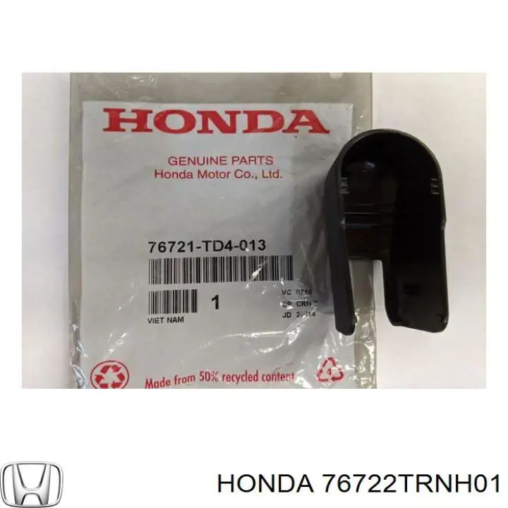 76722TRNH01 Honda Elástico da escova de limpador pára-brisas de condutor