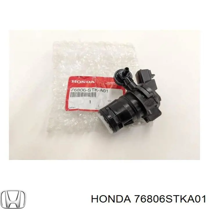 76806STXA00 Honda Bomba de motor de fluido para lavador de vidro dianteiro/traseiro