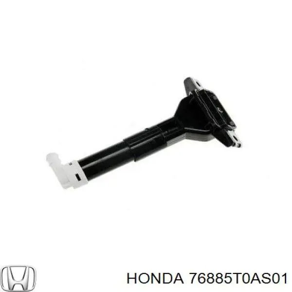 Injetor de fluido para lavador da luz dianteira esquerda 76885T0AS01 Honda