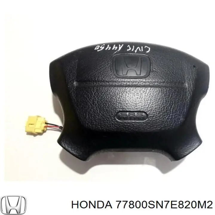 77800SN7E820M2 Honda Cinto de segurança (AIRBAG) de condutor