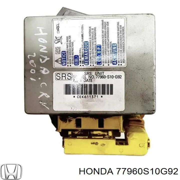 77960S10G92 Honda 