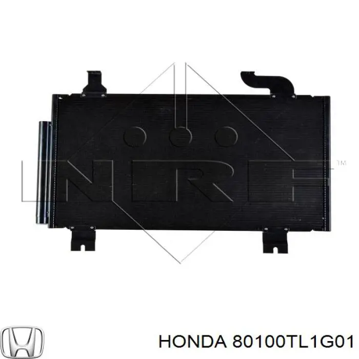 Compre 80100TL1G01 Honda Radiador de aparelho de ar condicionado