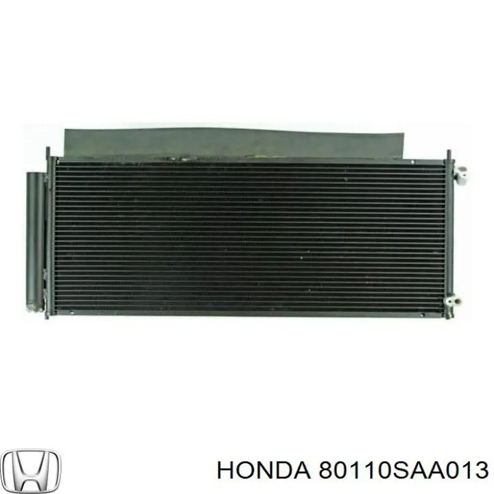 Radiador de aparelho de ar condicionado 80110SAA013 Honda