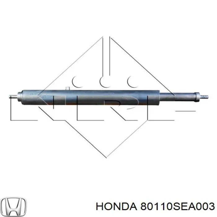 Compre 80110SEA003 Honda Radiador de aparelho de ar condicionado