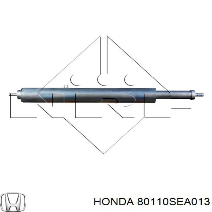 Compre 80110SEA013 Honda Radiador de aparelho de ar condicionado