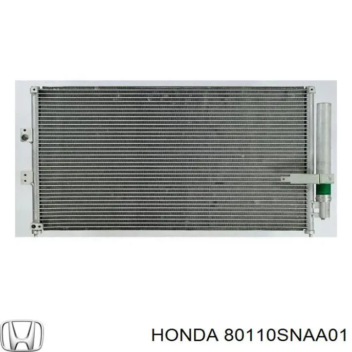 Compre 80110SNAA01 Honda Radiador de aparelho de ar condicionado