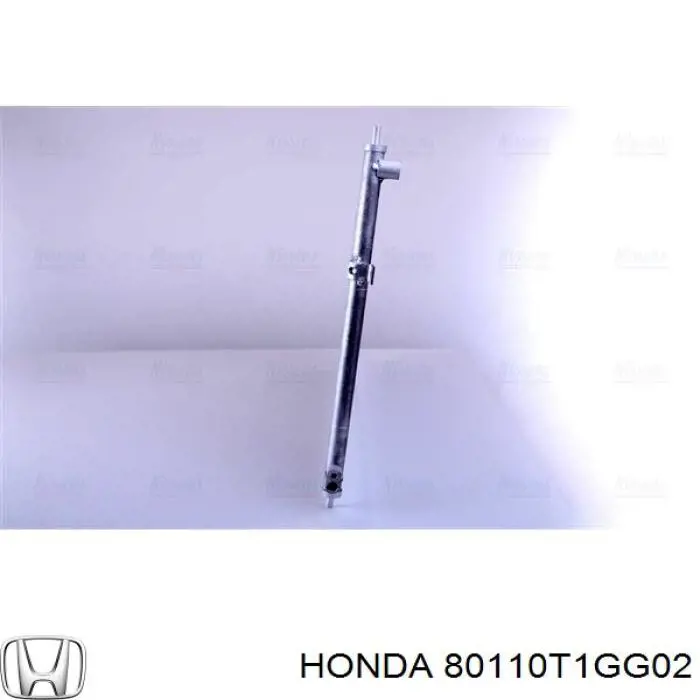 80110T1GG02 Honda Radiador de aparelho de ar condicionado