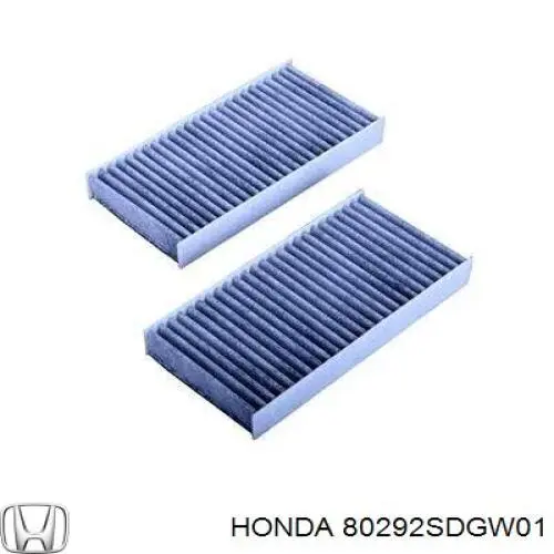 Compre 80292SDGW01 Honda Filtro de salão