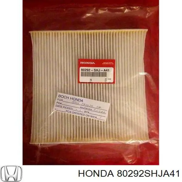 Filtro de salão Honda 80292SHJA41 preço, a partir de 12,43 USD