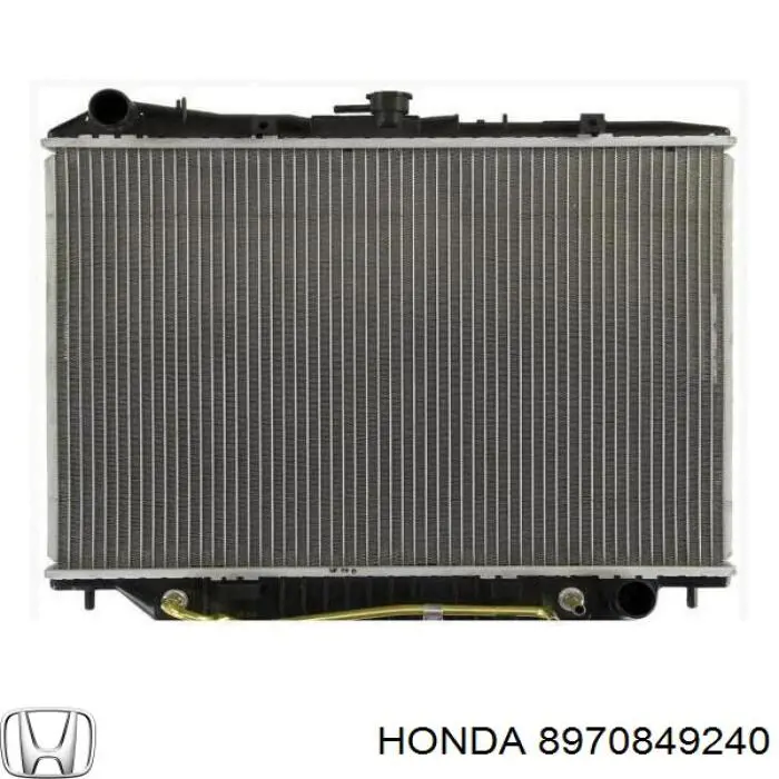 8970849240 Honda Radiador de esfriamento de motor