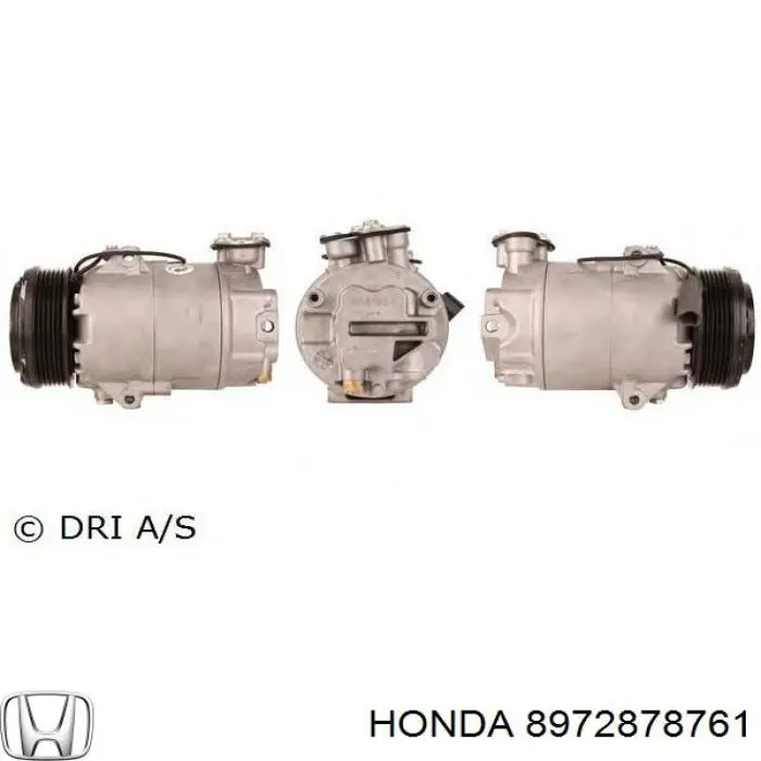 8972878761 Honda Compressor de aparelho de ar condicionado