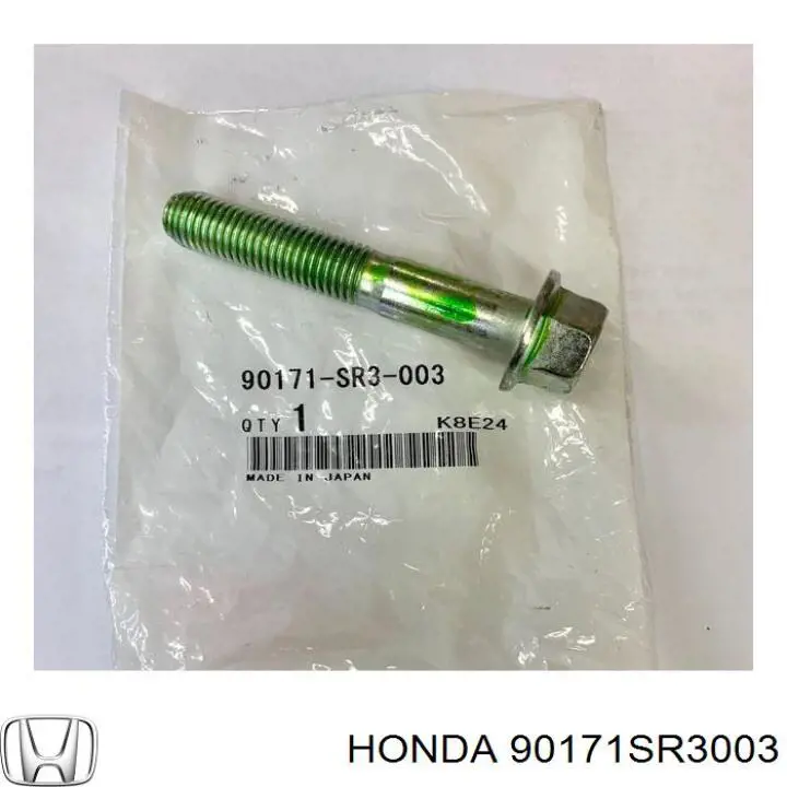 Parafuso de fixação do braço oscilante inferior traseiro Honda 90171SR3003 preço, a partir de 8,39 USD