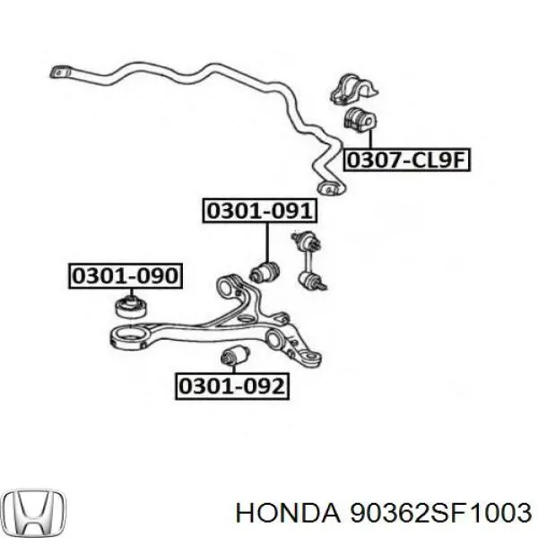  Honda 90362SF1003 preço, a partir de 10,19 USD