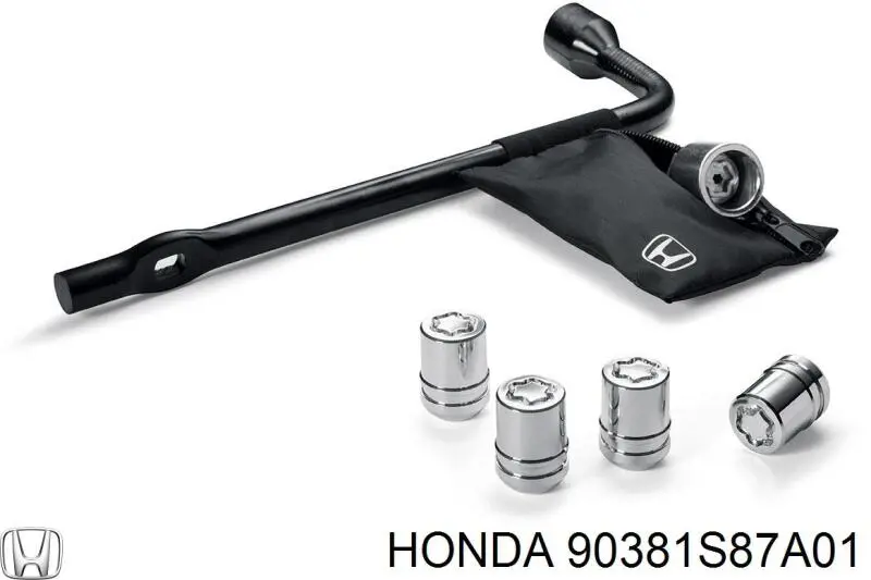 Porca de roda Honda 90381S87A01 preço, a partir de 12,39 USD