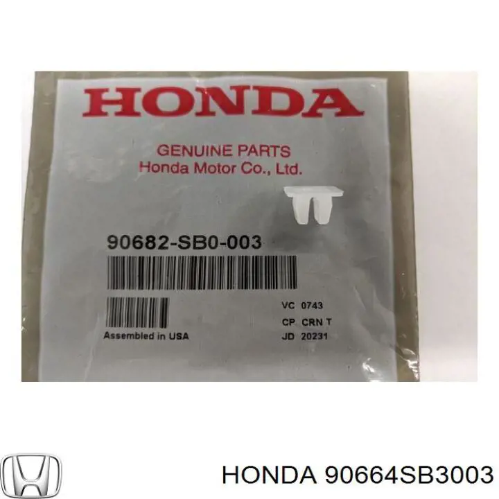  Honda 90664SB3003 preço, a partir de  