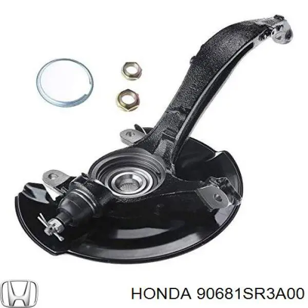Anel de travagem de rolamento de cubo dianteiro Honda 90681SR3A00 preço, a partir de 32,09 USD
