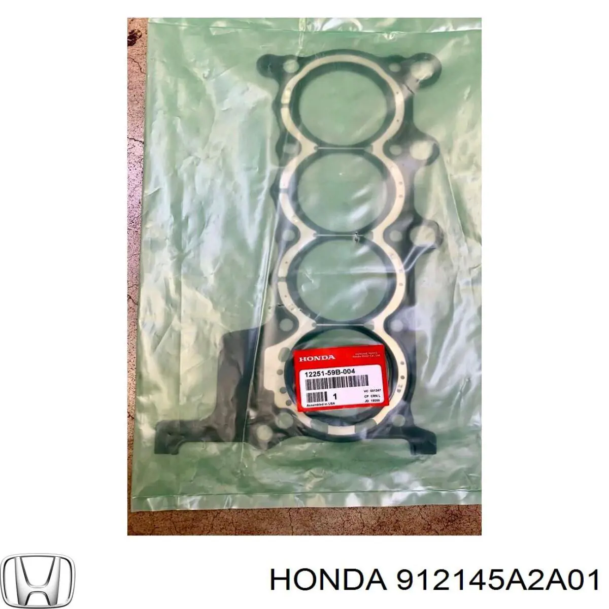 912145A2A01 Honda Vedação dianteira de cambota de motor