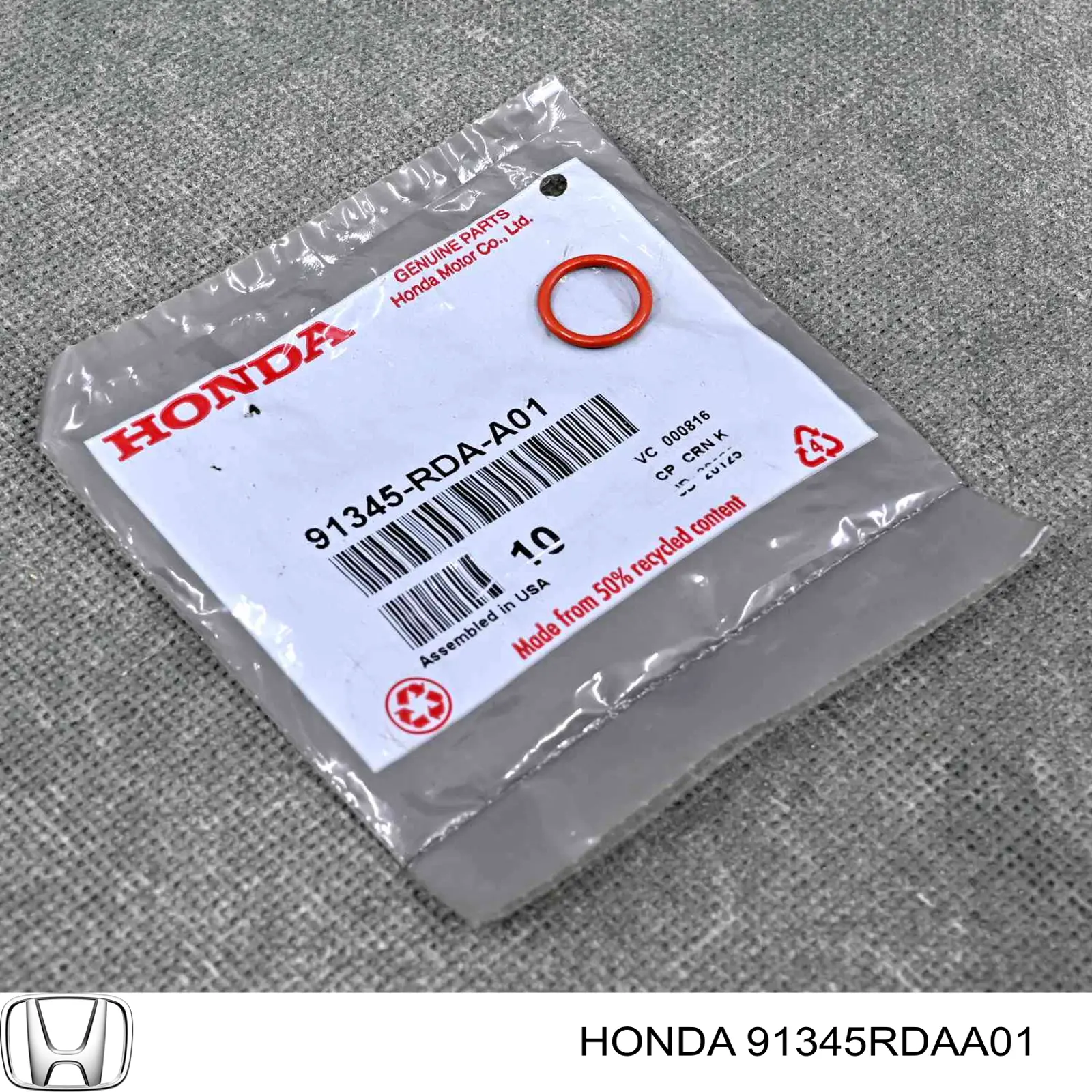 91345RDAA01 Honda Vedação de bomba da Direção hidrâulica assistida do volante