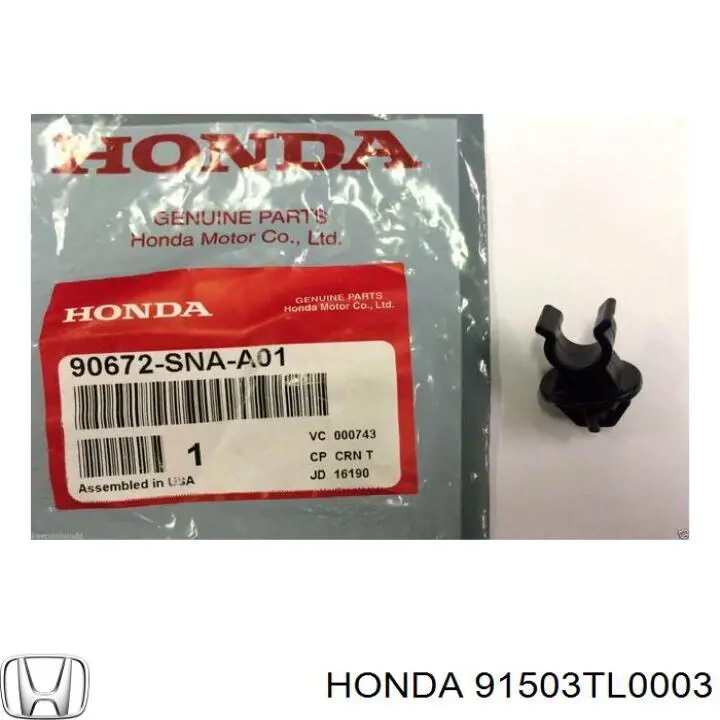 91503TL0003 Honda 