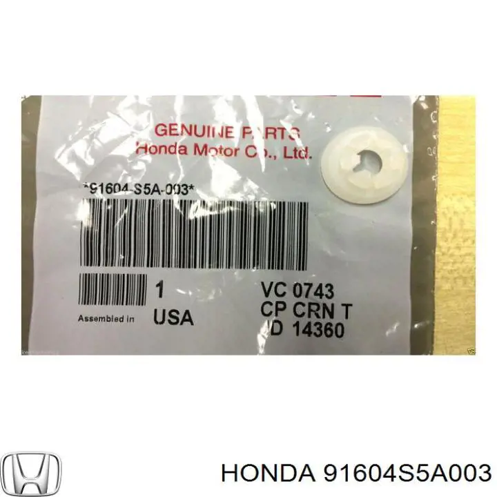 Compre 91604S5A003 Honda 