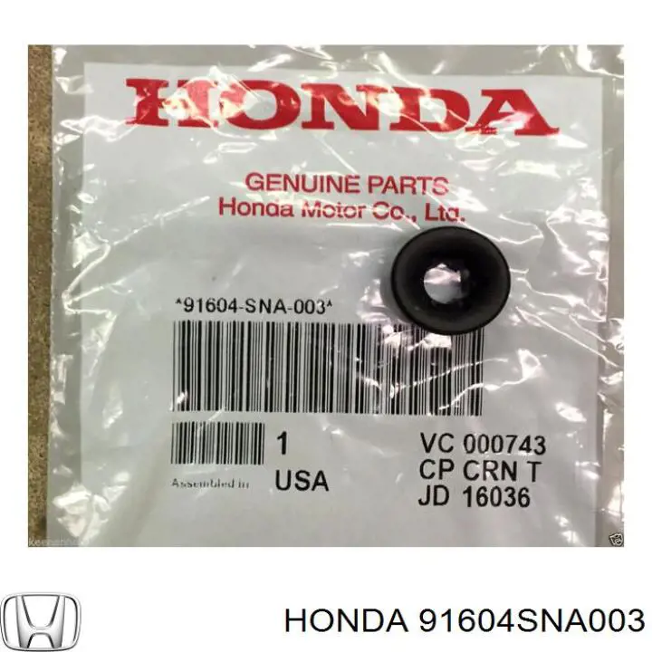 Fixador de suporte da capota Honda 91604SNA003 preço, a partir de 6,45 USD