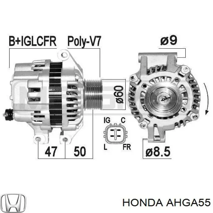 Gerador Honda AHGA55 preço, a partir de 62,86 USD