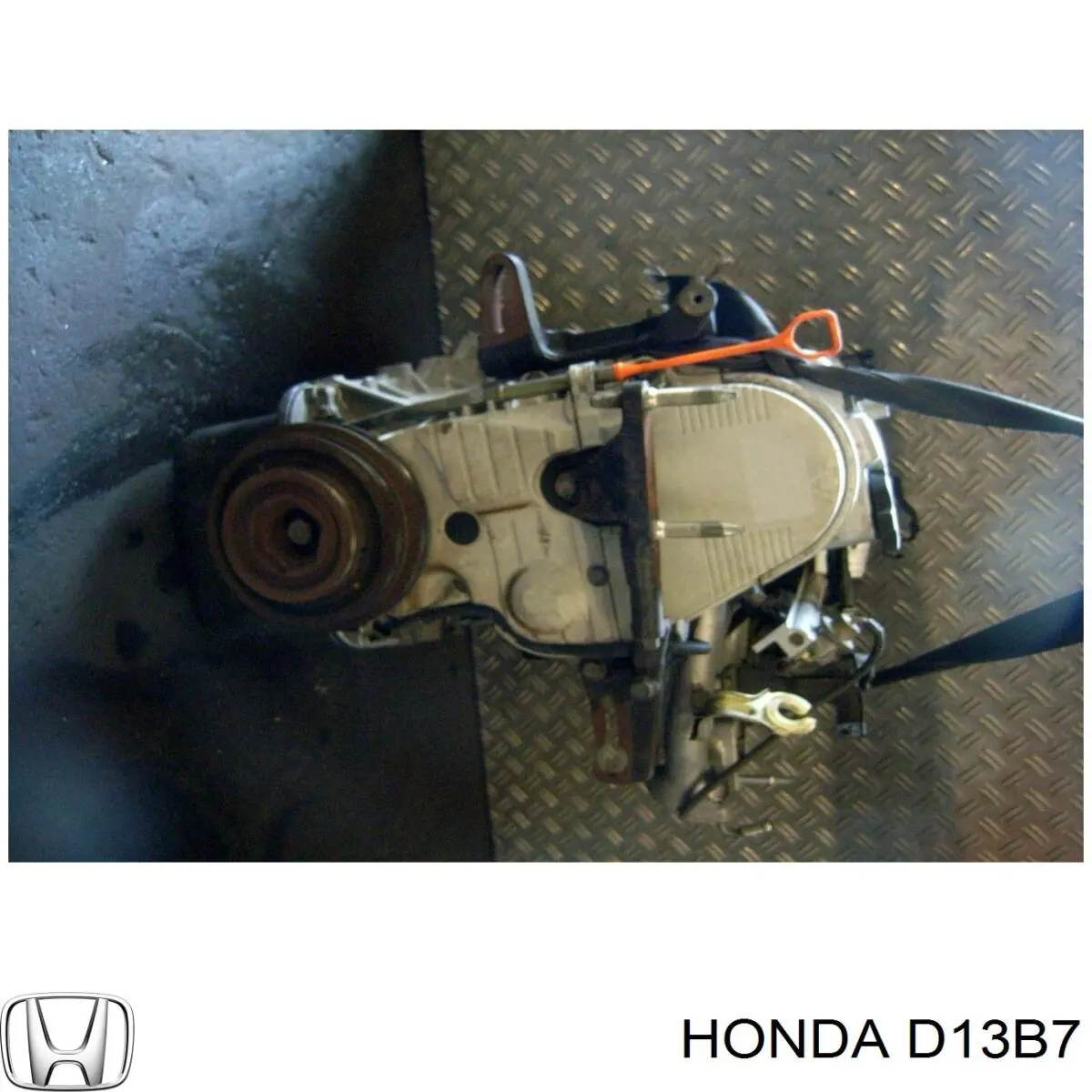D13B7 Honda Motor montado
