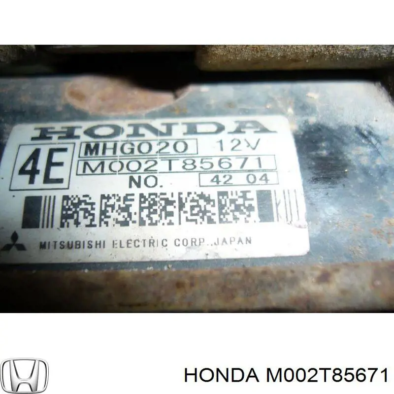 Motor de arranco Honda M002T85671 preço, a partir de 76,75 USD