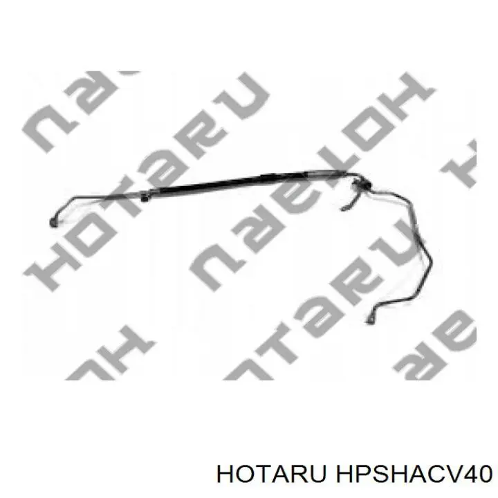 HPSHACV40 Hotaru Mangueira da Direção hidrâulica assistida de pressão alta desde a bomba até a régua (do mecanismo)