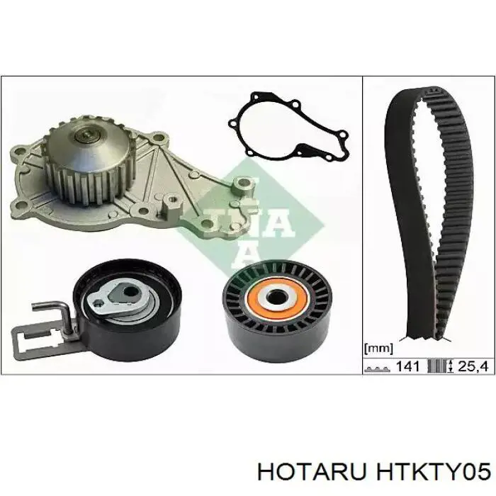 Cadeia do mecanismo de distribuição de gás, kit Hotaru HTKTY05 preço, a partir de 153,73 USD