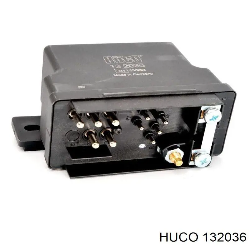 132036 Huco Relê das velas de incandescência