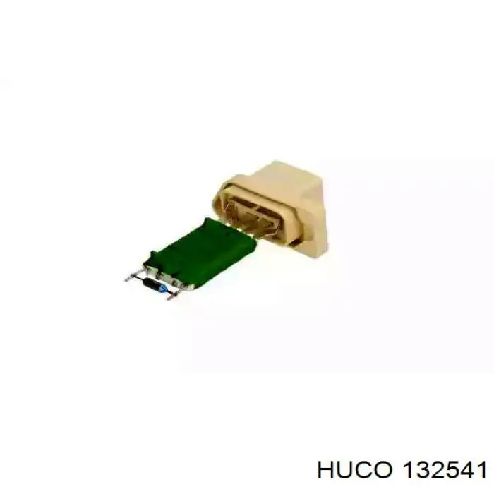 Resistor (resistência) de ventilador de forno (de aquecedor de salão) 132541 Huco