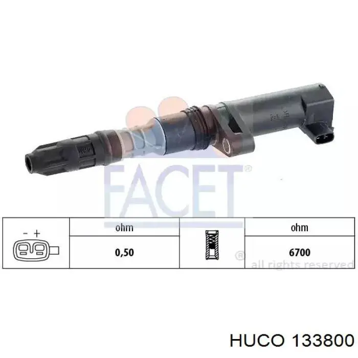 Bobina de ignição Huco 133800 preço, a partir de 15,25 USD