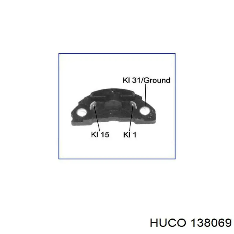 138069 Huco Módulo de ignição (comutador)