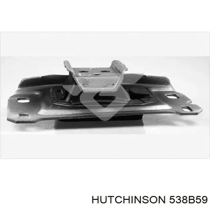 Coxim (suporte) esquerdo superior de motor Opel 9673768480