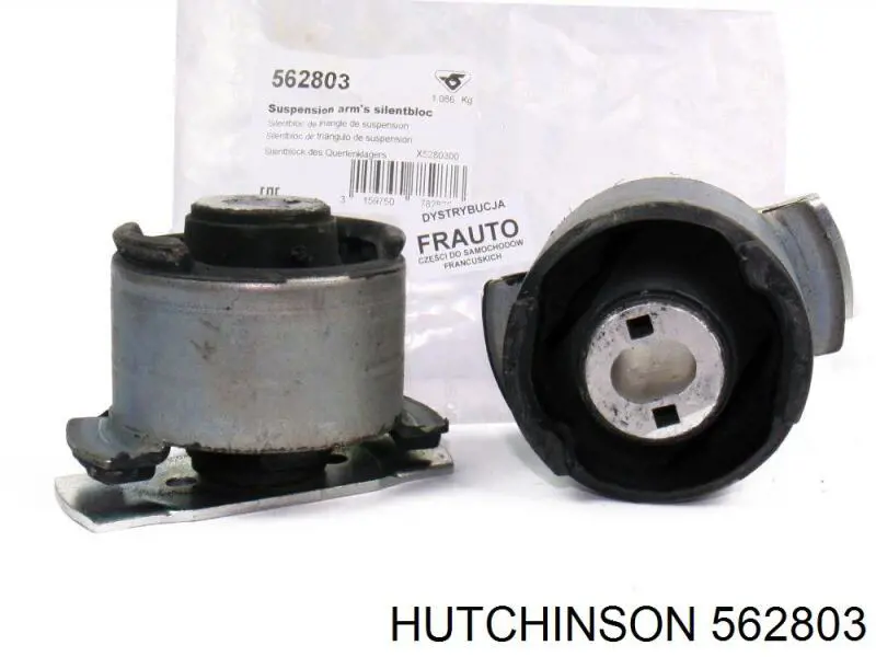 Compre 562803 Hutchinson Bloco silencioso de viga traseira (de plataforma veicular)