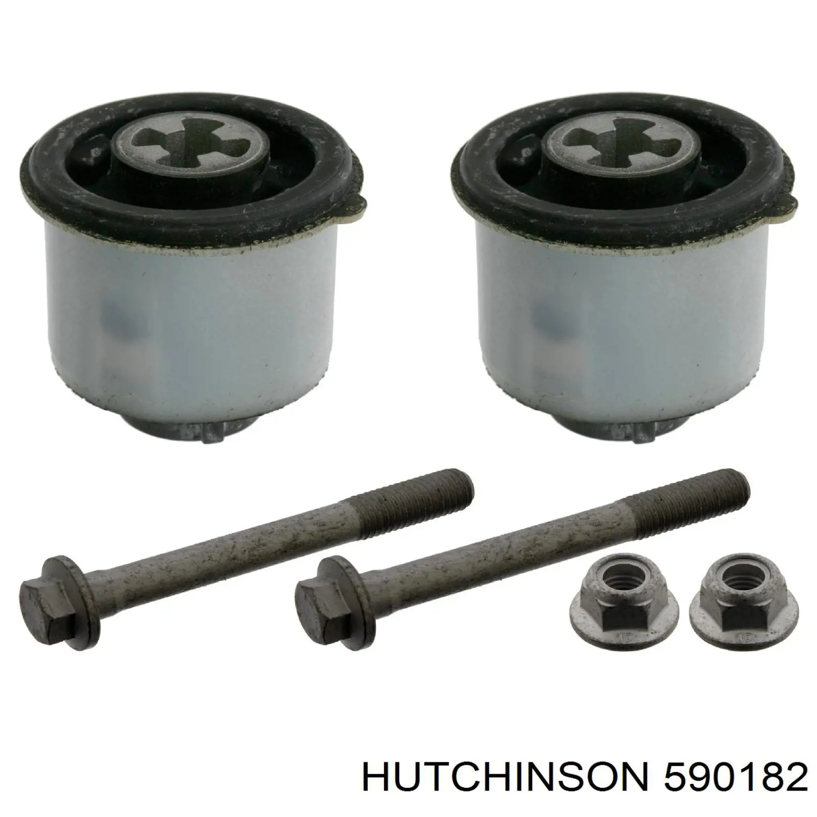Compre 590182 Hutchinson Bloco silencioso de viga traseira (de plataforma veicular)