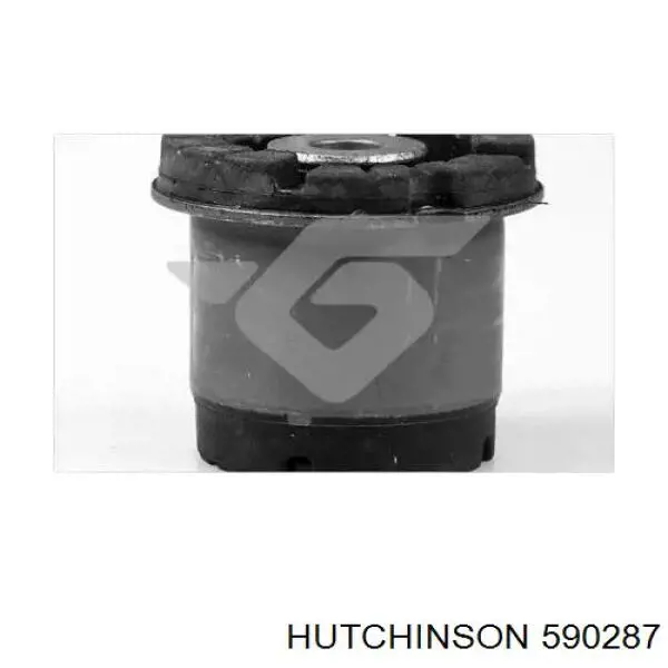 590287 Hutchinson Bloco silencioso de viga traseira (de plataforma veicular)