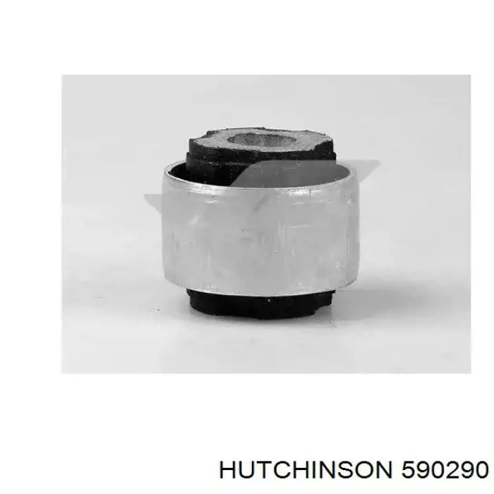 590290 Hutchinson Bloco silencioso do braço oscilante inferior traseiro longitudinal