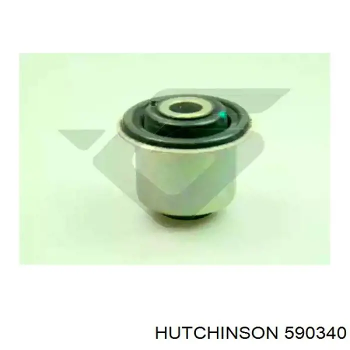 590340 Hutchinson Bloco silencioso dianteiro do braço oscilante inferior
