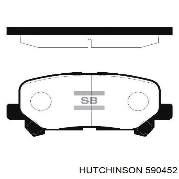Bucha de estabilizador dianteiro Hutchinson 590452 preço, a partir de 7,82 USD