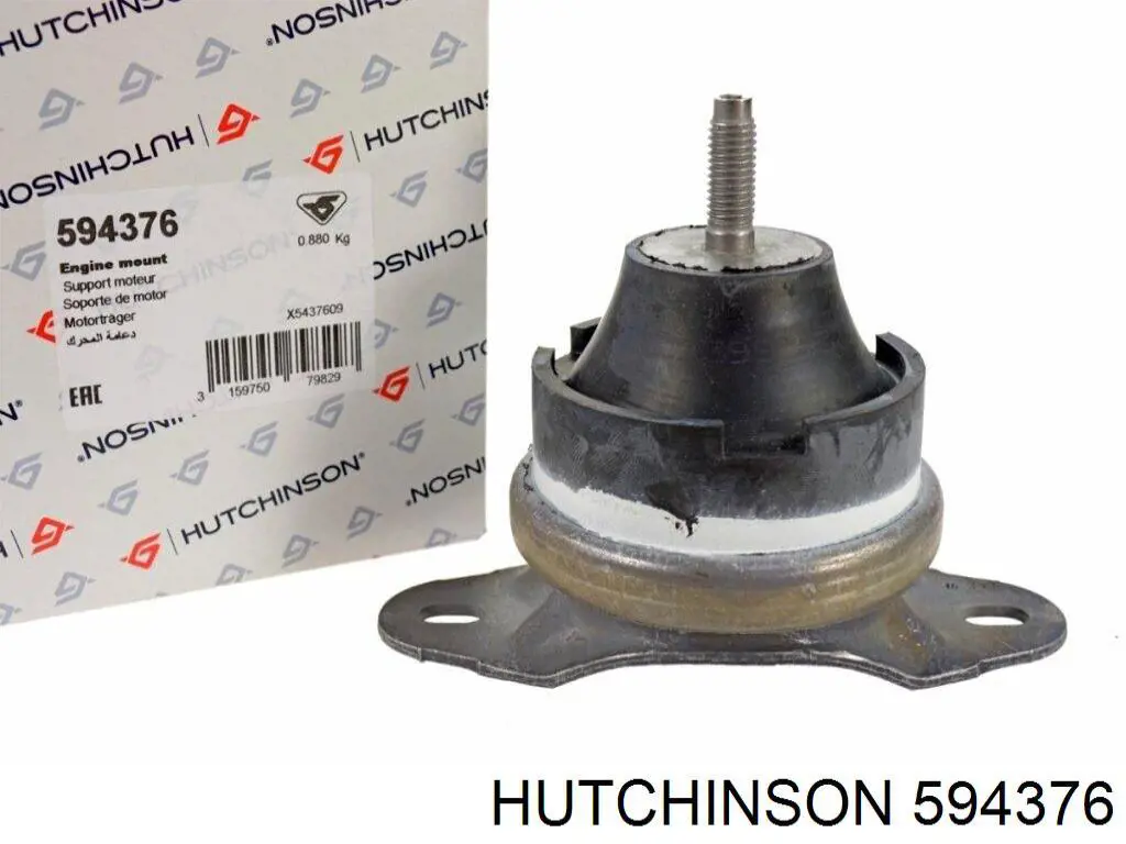 Compre 594376 Hutchinson Coxim (suporte) direito de motor