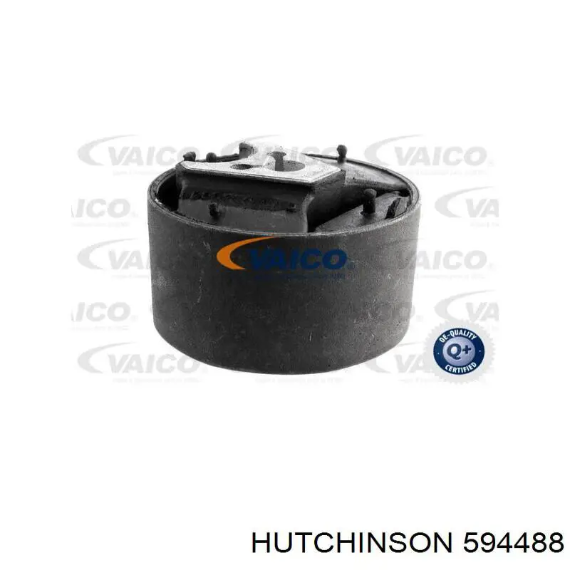 Coxim (suporte) traseiro de motor (bloco silencioso) 594488 Hutchinson