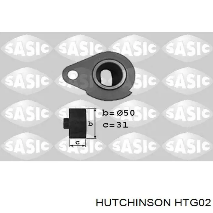 Compre HTG02 Hutchinson Reguladora de tensão da correia do mecanismo de distribuição de gás